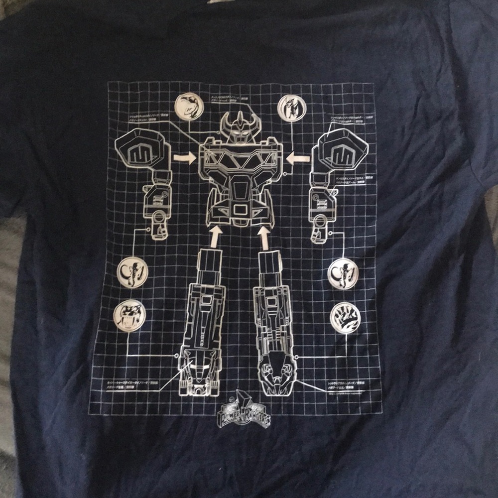 Power rangers shirt
